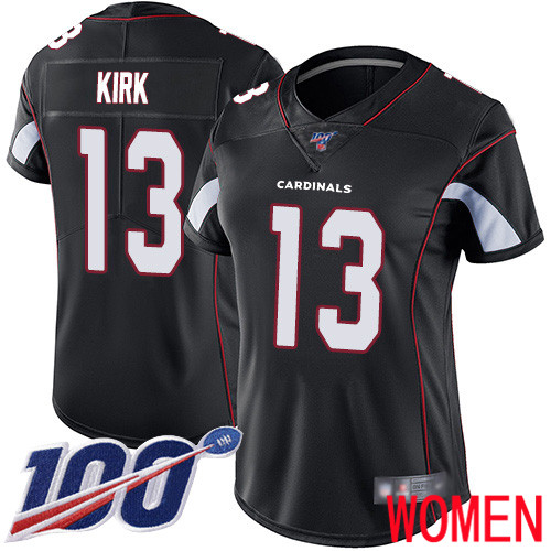 Arizona Cardinals Limited Black Women Christian Kirk Alternate Jersey NFL Football 13 100th Season Vapor Untouchable